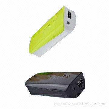 Popular in Asia Portable Mobile Power Bank with 5,600mAh Capacity